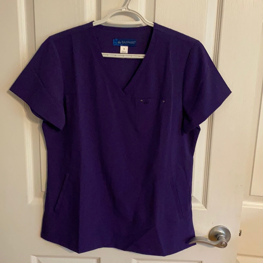 Koi Sapphire Uniform scrub top